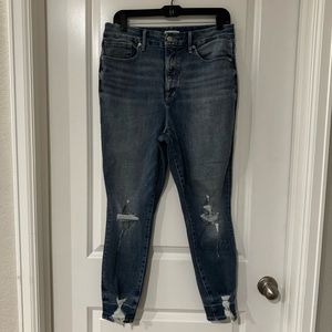 🌟Good American Skinniest Cropped Jeans🌟